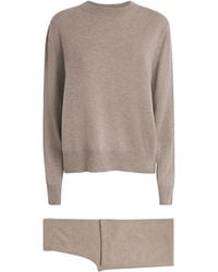 Soft Goat - Cashmere Sweater And Trousers Set - Lyst