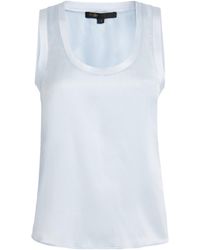 Maje - Silk-Blend Tank Top - Lyst