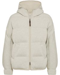 Brunello Cucinelli - Cashmere-Blend Rib-Knit Jacket - Lyst