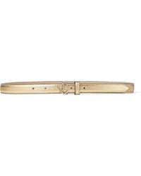 Jimmy Choo - Helina Mini Leather Belt - Lyst