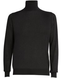 Giorgio Armani - Cashmere-silk Rollneck Sweater - Lyst