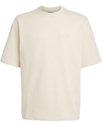 Amiri - Cotton Embroidered Logo T-Shirt - Lyst