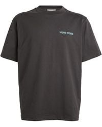 WOOD WOOD - Cotton Haider Tribe Logo T-shirt - Lyst