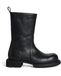 Rick Owens - Leather Creeper Gabe Boots - Lyst