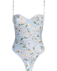 Agua Bendita - Rábano Navegante Floral Swimsuit - Lyst