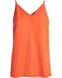 JOSEPH - Silk-Cotton Aragon Cami Top - Lyst