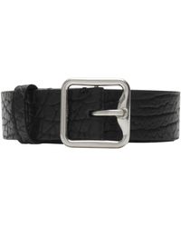 Burberry - Leather B-buckle Belt - Lyst