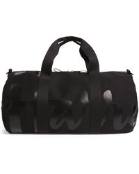 Harrods - Cotton Logo Barrel Bag - Lyst