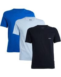 BOSS - Logo T-shirts (pack Of 3) - Lyst