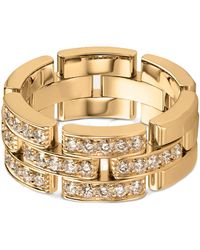 Cartier - And Diamond Maillon Panthère Ring - Lyst