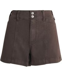 PAIGE - Cargo Olivia Shorts - Lyst