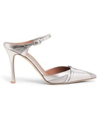 Malone Souliers - Metallic Leather Embellished Uma Mules 90 - Lyst