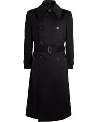 Alan Scott - Cashmere-Blend Trench Coat - Lyst