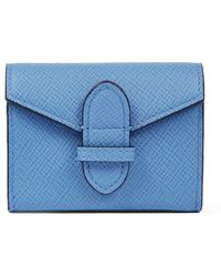 Smythson - Leather Panama Playing Card Case - Lyst