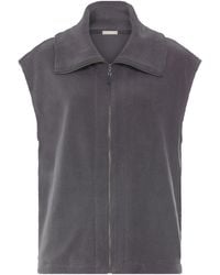 Hanro - Fleece Gilet - Lyst