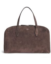 TOTEME - Medium Suede Day Shoulder Bag - Lyst