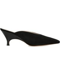 Le Monde Beryl - Suede Petra Mules 65 - Lyst