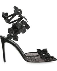 Rene Caovilla - Embellished Floriane Pumps 105 - Lyst