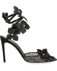 Rene Caovilla - Embellished Floriane Pumps 105 - Lyst