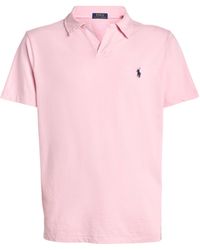 Polo Ralph Lauren - Cotton-Linen Open-Collar Polo Shirt - Lyst