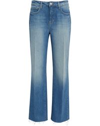 L'Agence - Tiana High-rise Wide-leg Jeans - Lyst