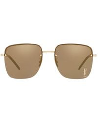 Saint Laurent - Metal 0Ys000297 Sunglasses - Lyst