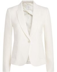 Eleventy - Linen Single-Breasted Blazer - Lyst
