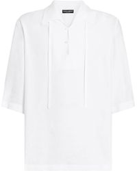 Dolce & Gabbana - Linen Hawaiian Shirt - Lyst