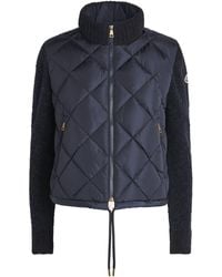 Moncler - Quilted Hybrid Jacket - Lyst