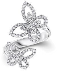 Graff - And Diamond Butterfly Ring - Lyst