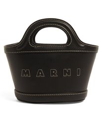 Tropicalia leather handbag Marni Brown in Leather - 33362817