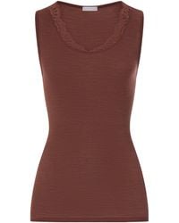 Hanro - Wool-Silk Tank Top - Lyst