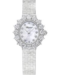 Chopard - And Diamond L'Heure Du Diamant Watch - Lyst