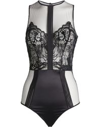 calvin klein lace bodysuit