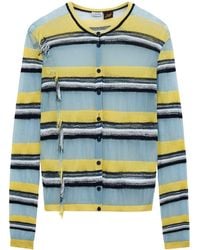 Loewe - X Paula' Ibiza Stripe Cardigan - Lyst