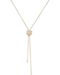 Piaget - Rose And Diamond Rose Pendant Necklace - Lyst