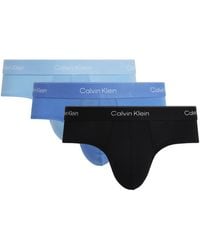Calvin Klein - Cotton Stretch Icon Hip Briefs - Lyst