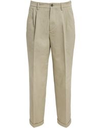 Barena - Cotton Gabardine Trousers - Lyst