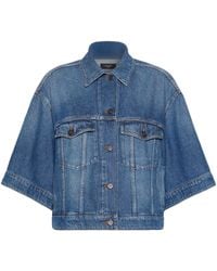 Weekend by Maxmara - Structured Denim Shirt - Lyst