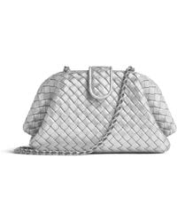 Bottega Veneta - Small Leather Lauren 1980 Clutch Bag - Lyst