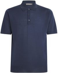 Corneliani - Wool Polo Shirt - Lyst