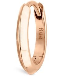 Maria Tash - Faceted Metal Vertex Single Hoop Earring - Lyst