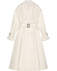Givenchy - Cotton Belted Trench Coat - Lyst