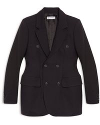 Balenciaga - Wool Hourglass Jacket - Lyst