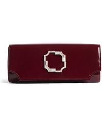 Malone Souliers - Patent Leather Vivien Clutch Bag - Lyst