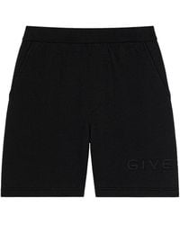 Givenchy - Cotton-Blend Logo Shorts - Lyst