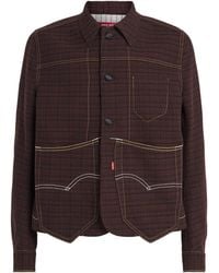 Junya Watanabe - X Levi's Wool-Blend Bomber Jacket - Lyst
