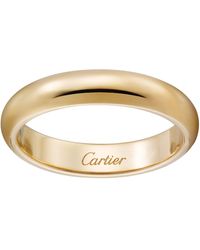 Cartier - Yellow Gold 1895 Wedding Ring - Lyst