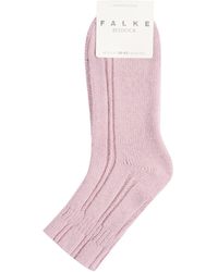 FALKE - Knitted Bedsock Socks - Lyst