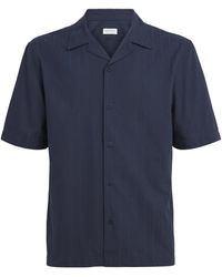 Sunspel - Cotton Textured Stripe Shirt - Lyst